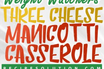 Three Cheese Manicotti Casserole