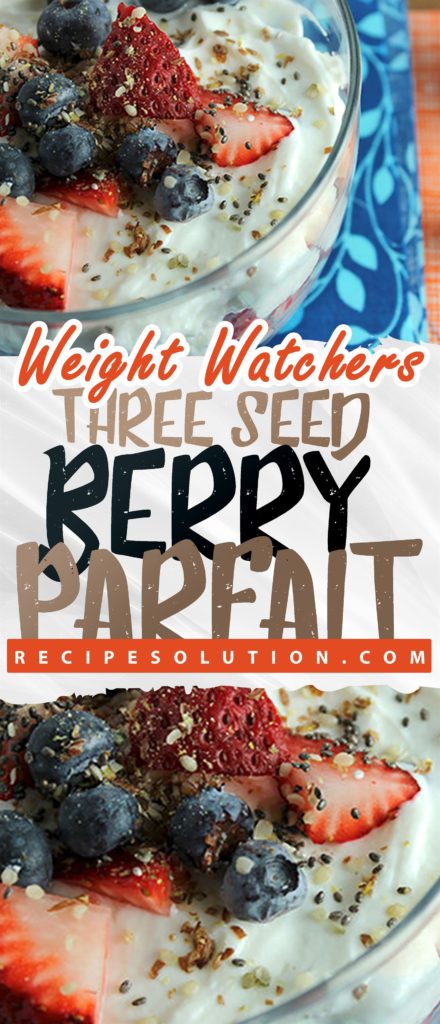 Three Seed Berry Parfait - Pioneer COOKERY 2025 | +1000 Best Pioneer Healthy Recipes