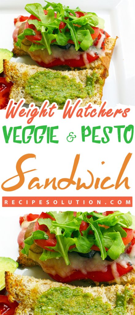 Veggie & Pesto Sandwich - Pioneer COOKERY 2025 | +1000 Best Pioneer Healthy Recipes