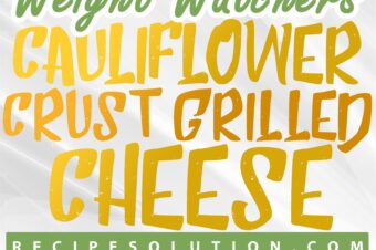 Cauliflower Crust Grilled Cheese Recipe