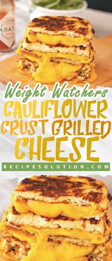 Cauliflower Crust Grilled Cheese Recipe