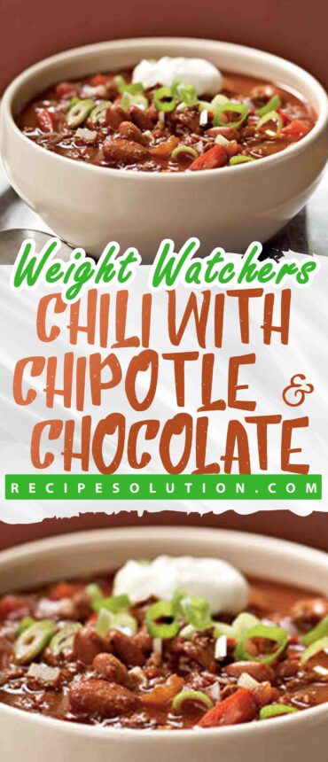 Chili with Chipotle & Chocolate