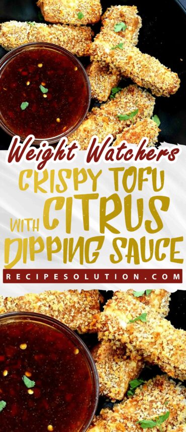 Crispy Tofu with Citrus Dipping Sauce