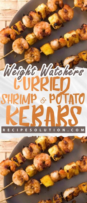 Curried Shrimp & Potato Kebabs