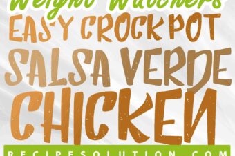 Easy Crock Pot Salsa Verde Chicken