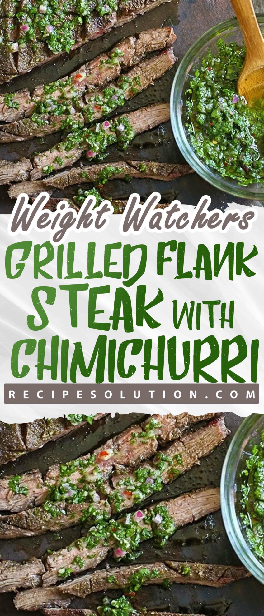 Grilled Flank Steak with Chimichurri