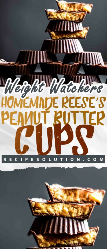 HOMEMADE REESE’S PEANUT BUTTER CUPS