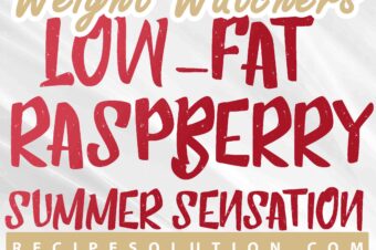 Low-Fat Raspberry Summer Sensation