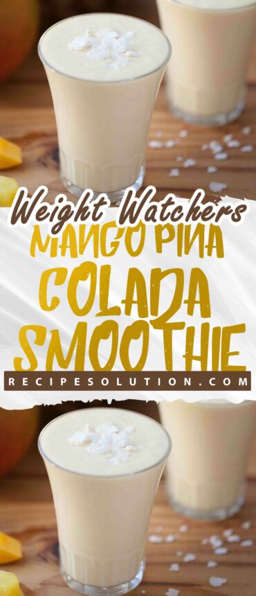 Mango Piña Colada Smoothie