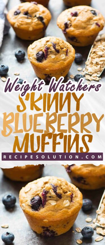 SKINNY BLUEBERRY MUFFINS