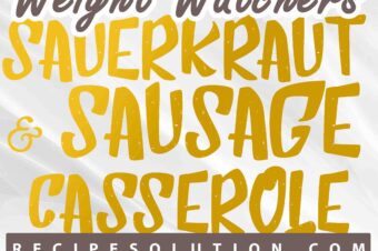 Sauerkraut & Sausage Casserole