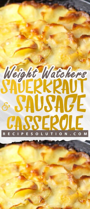 Sauerkraut & Sausage Casserole