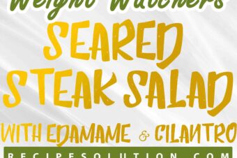 Seared Steak Salad with Edamame & Cilantro