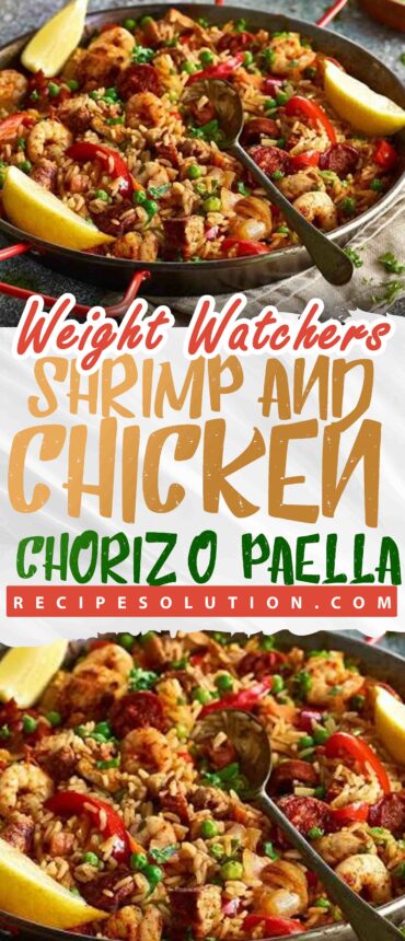 Shrimp and Chicken Chorizo Paella