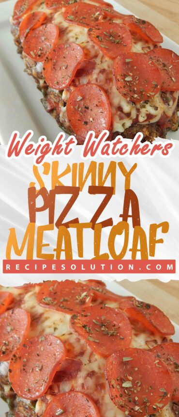 Skinny Pizza Meatloaf