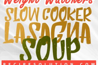 Slow Cooker Lasagna Soup