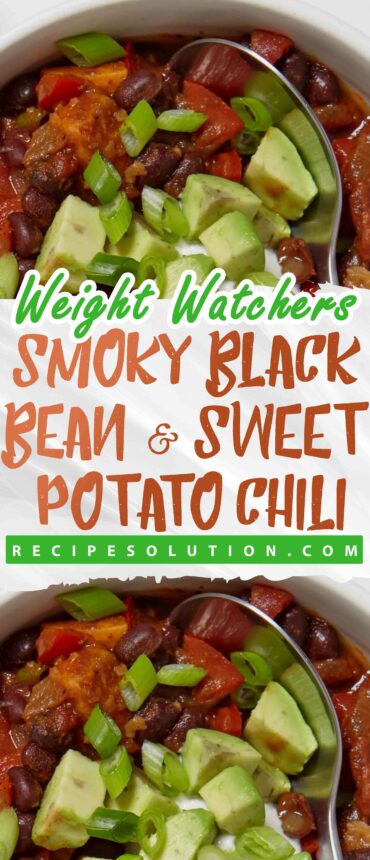 Smoky Black Bean and Sweet Potato Chili