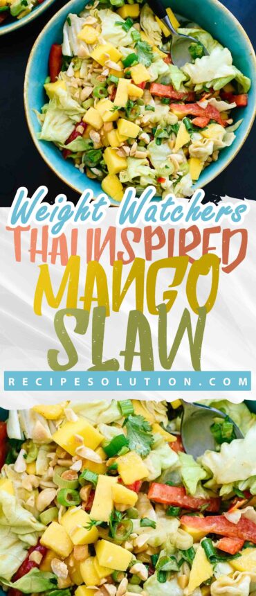 Thai Inspired Mango Slaw