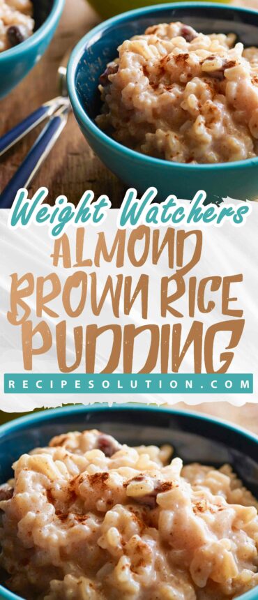 ALMOND BROWN RICE PUDDING