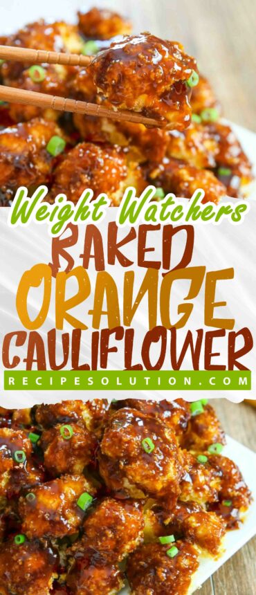 BAKED ORANGE CAULIFLOWER