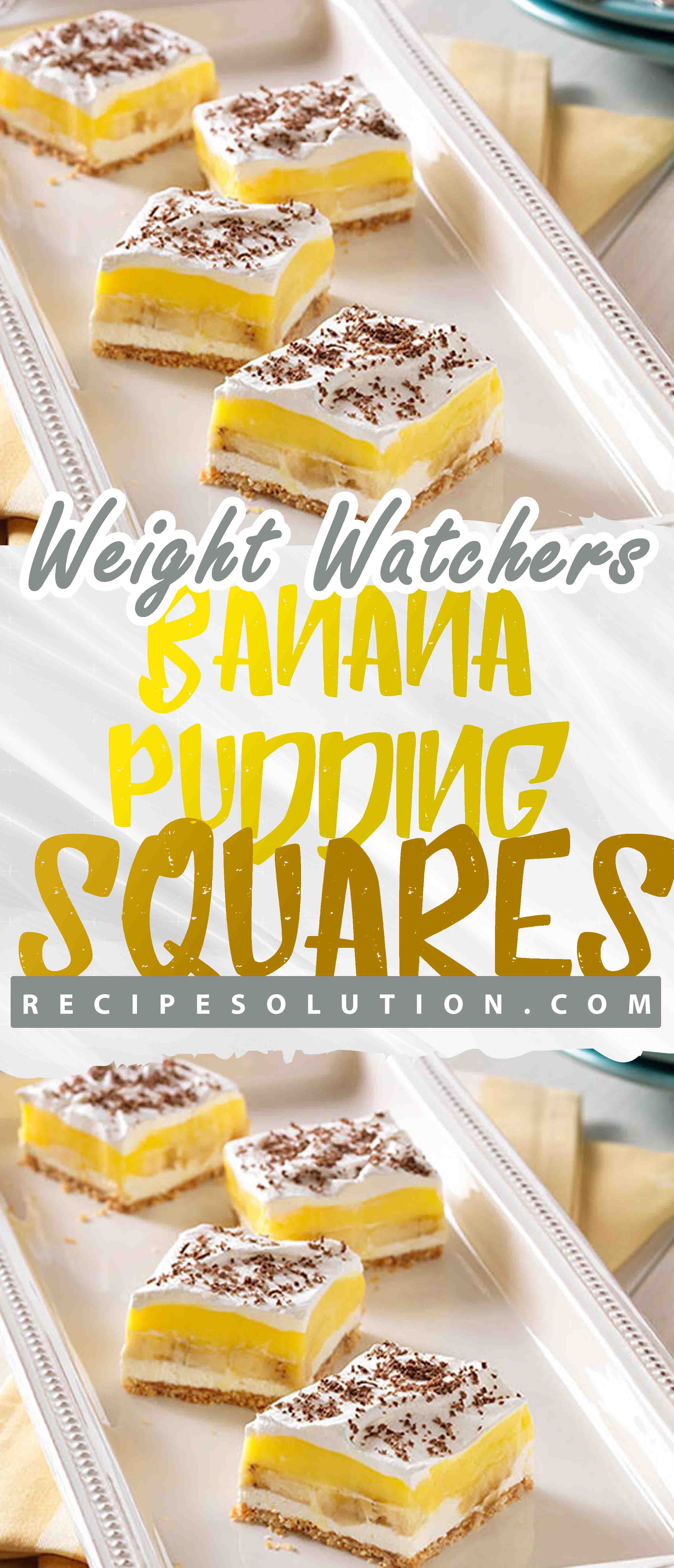 Banana Pudding Squares - Pioneer COOKERY 2025 | +1000 Best Pioneer Healthy Recipes