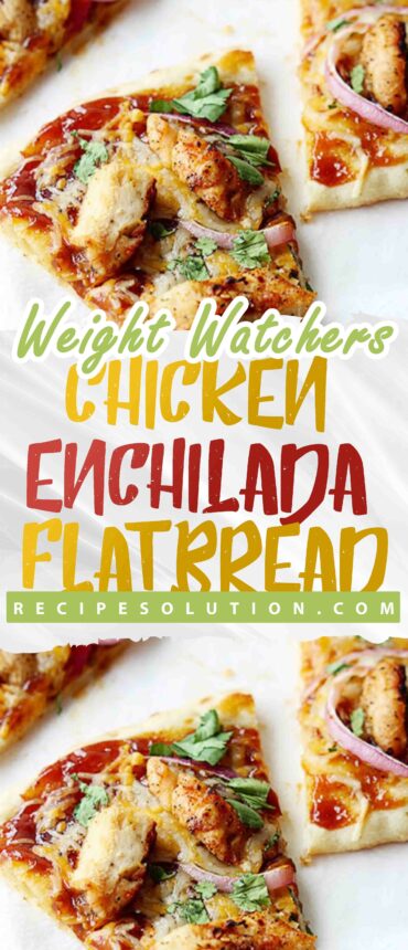 Chicken Enchilada Flatbread