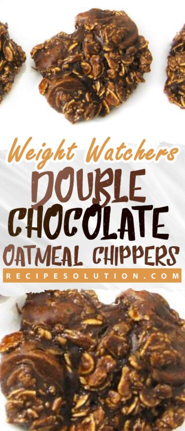 Skinny Double Chocolate Oatmeal Chippers Gluten Free