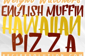 English Muffin Hawaiian Pizza