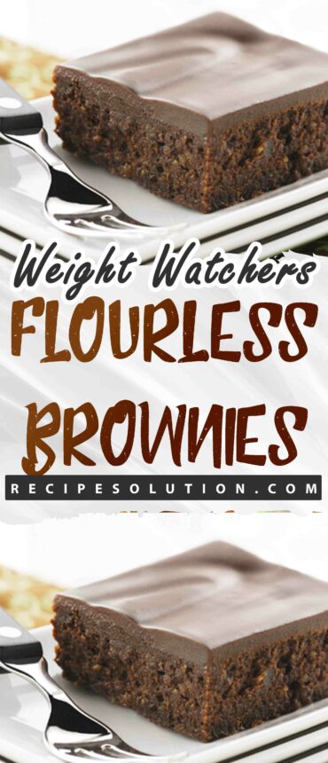 FLOURLESS BROWNIES