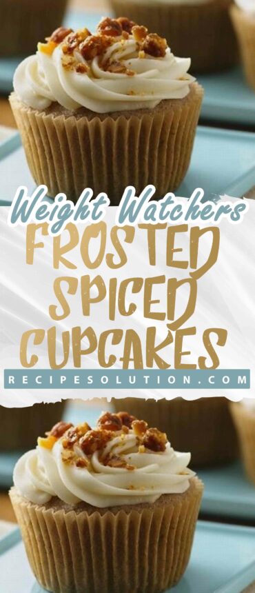 FROSTED SPICED CUPCAKES