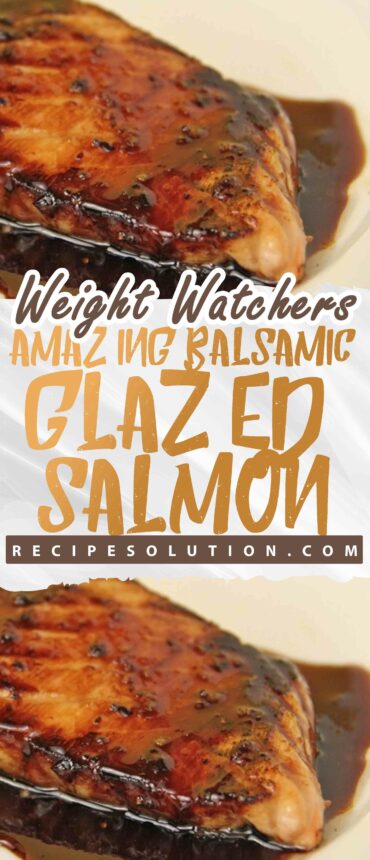 Amazing Balsamic Glazed Salmon