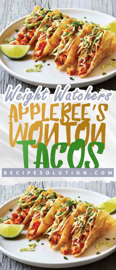 Applebee’s Wonton Tacos