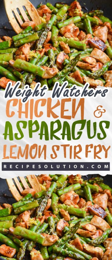 Chicken and Asparagus Lemon Stir Fry