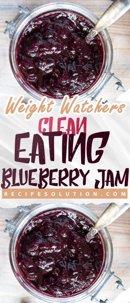 [ Clean Eating ] Blueberry JAM