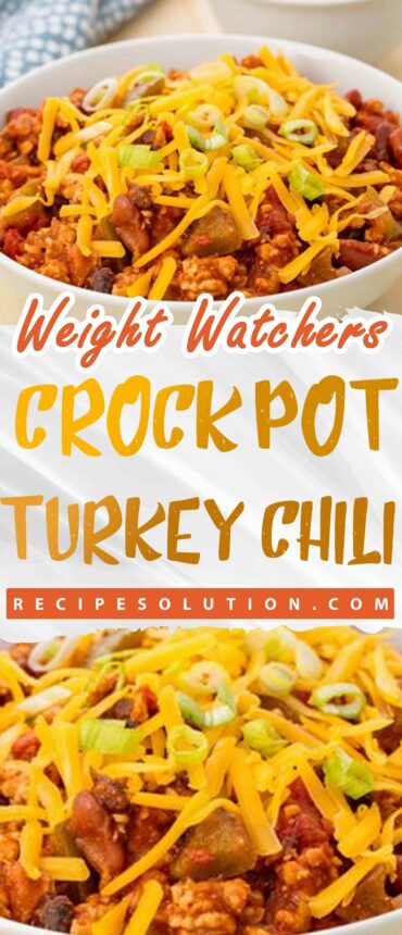 Crock Pot Turkey Chili