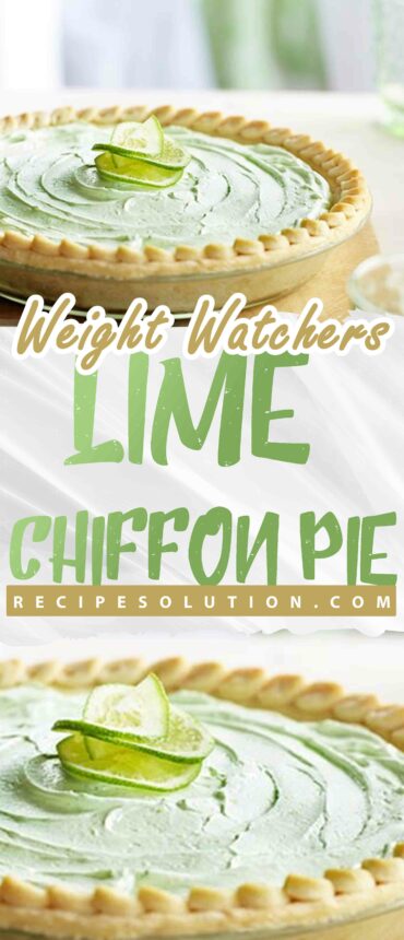 Lime Chiffon Pie