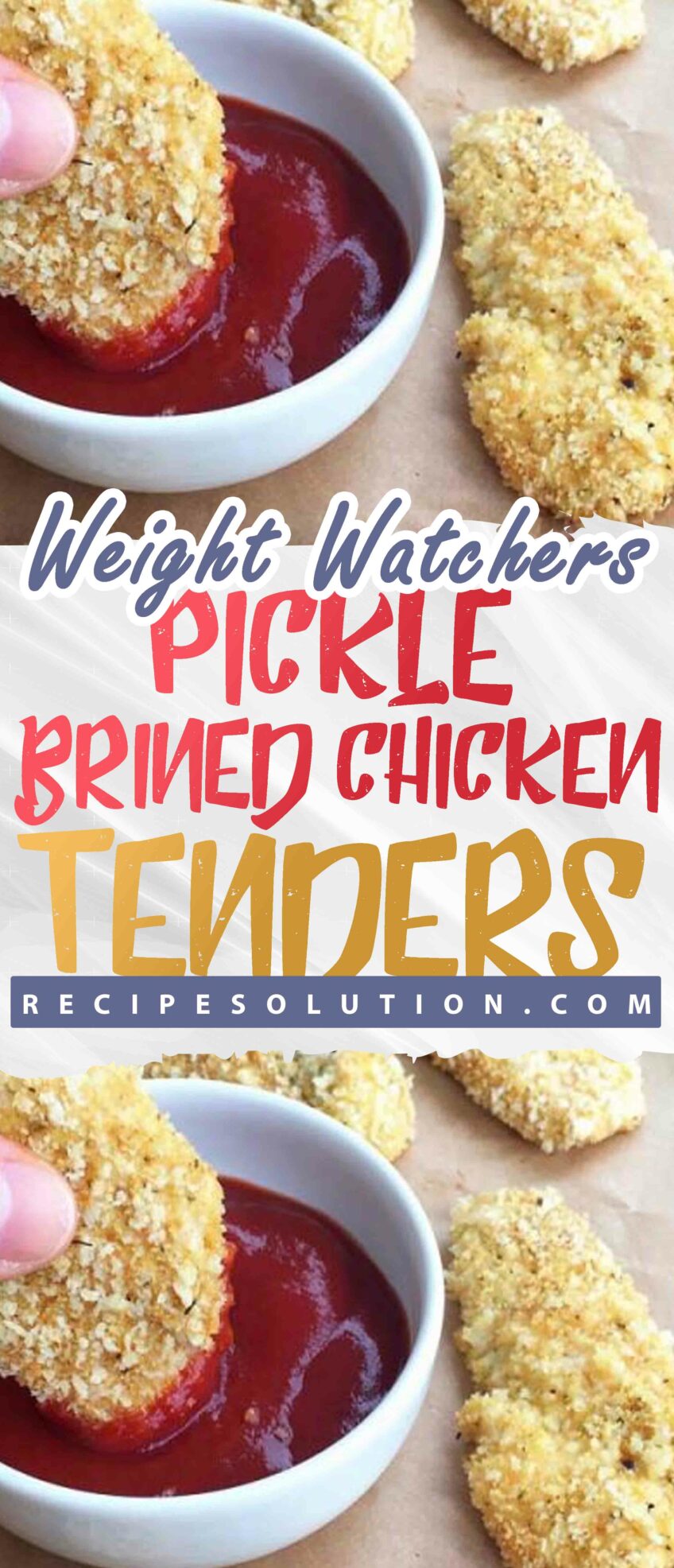 PICKLE-BRINED BAKED CHICKEN TENDERS