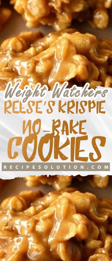 REESE’S KRISPIE NO-BAKE COOKIES