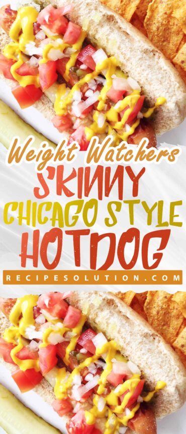 Chicago-Style Hot Dog Made Skinny