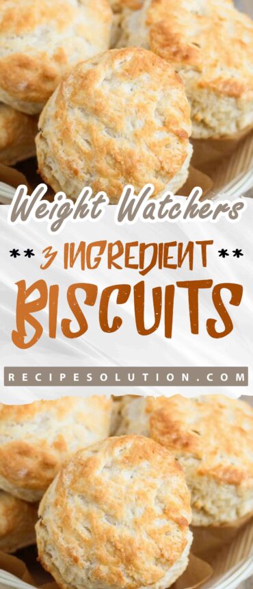 [ 3 Ingredient ] Biscuits