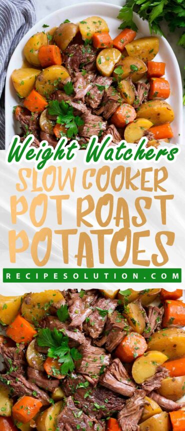 Slow Cooker Pot Roast and Potatoes