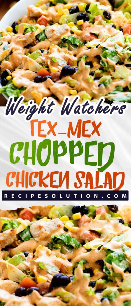 Tex-Mex Chopped Chicken Salad [ Perfect for summer! ] - Pioneer COOKERY 2025 | +1000 Best Pioneer Healthy Recipes