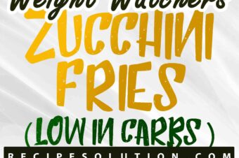 [ LOW IN CARBS ]  ZUCCHINI FRIES