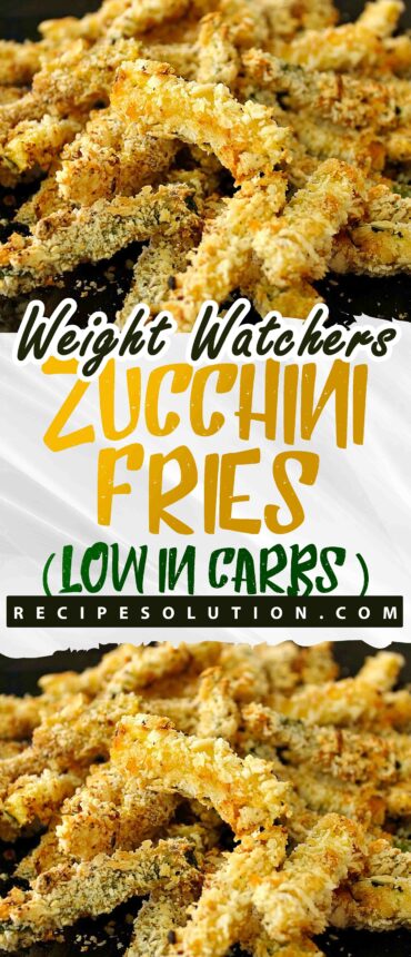 [ LOW IN CARBS ]  ZUCCHINI FRIES