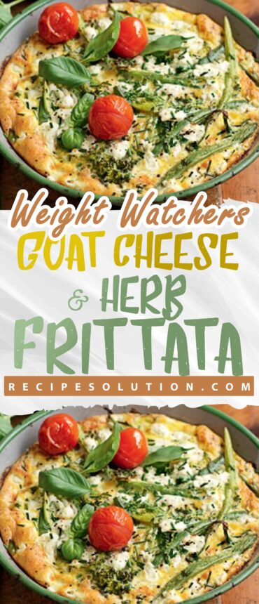 Goat Cheese and Herb Frittata PointsPlus Value 4