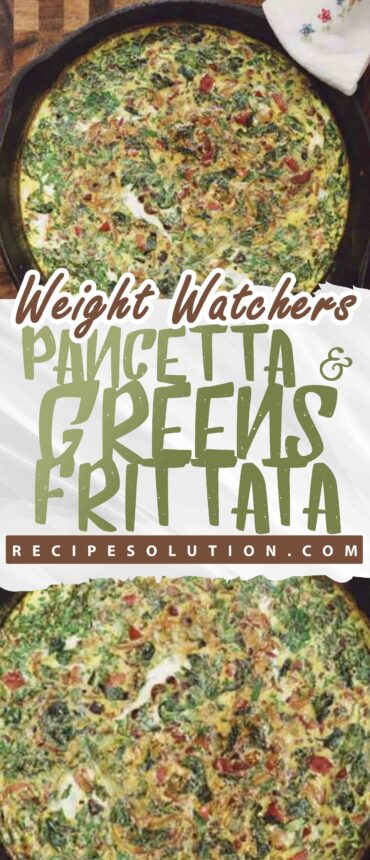 Pancetta & Greens Frittata Recipe