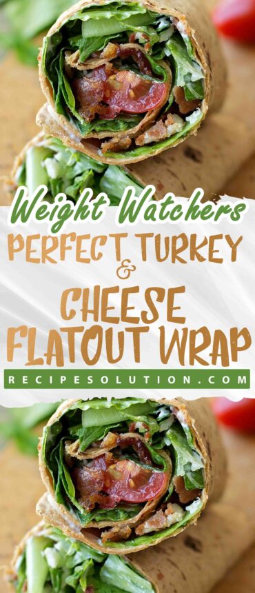 Perfect Turkey & Cheese Flatout Wrap PointsPlus® Value: 6