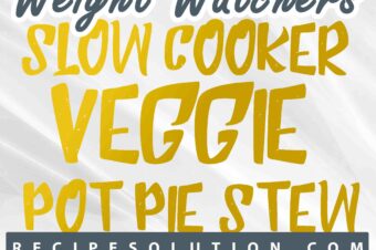 Slow Cooker Veggie Pot Pie Stew