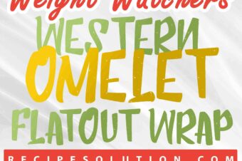 Western Omelet Flatout Wrap