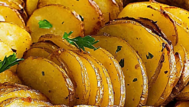 Delightful Sliced Baked Potatoes